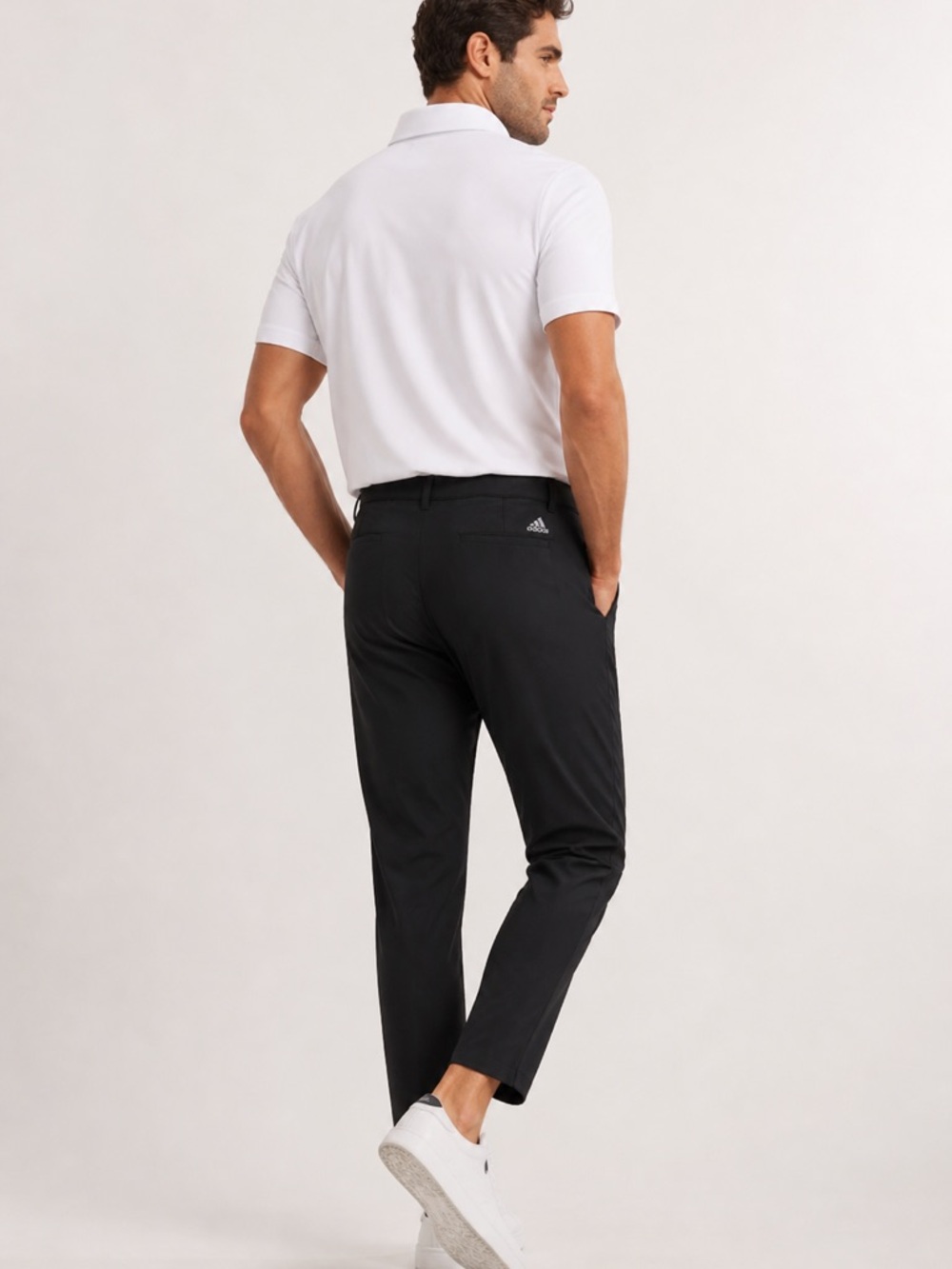 Adidas Performance Golf Pants Men’s 40x30 Black Stretch Tapered Travel Active